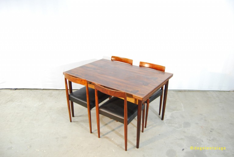Scandinavische jaren 70 palissander eettafel / Deens / Dyrlund | DE
