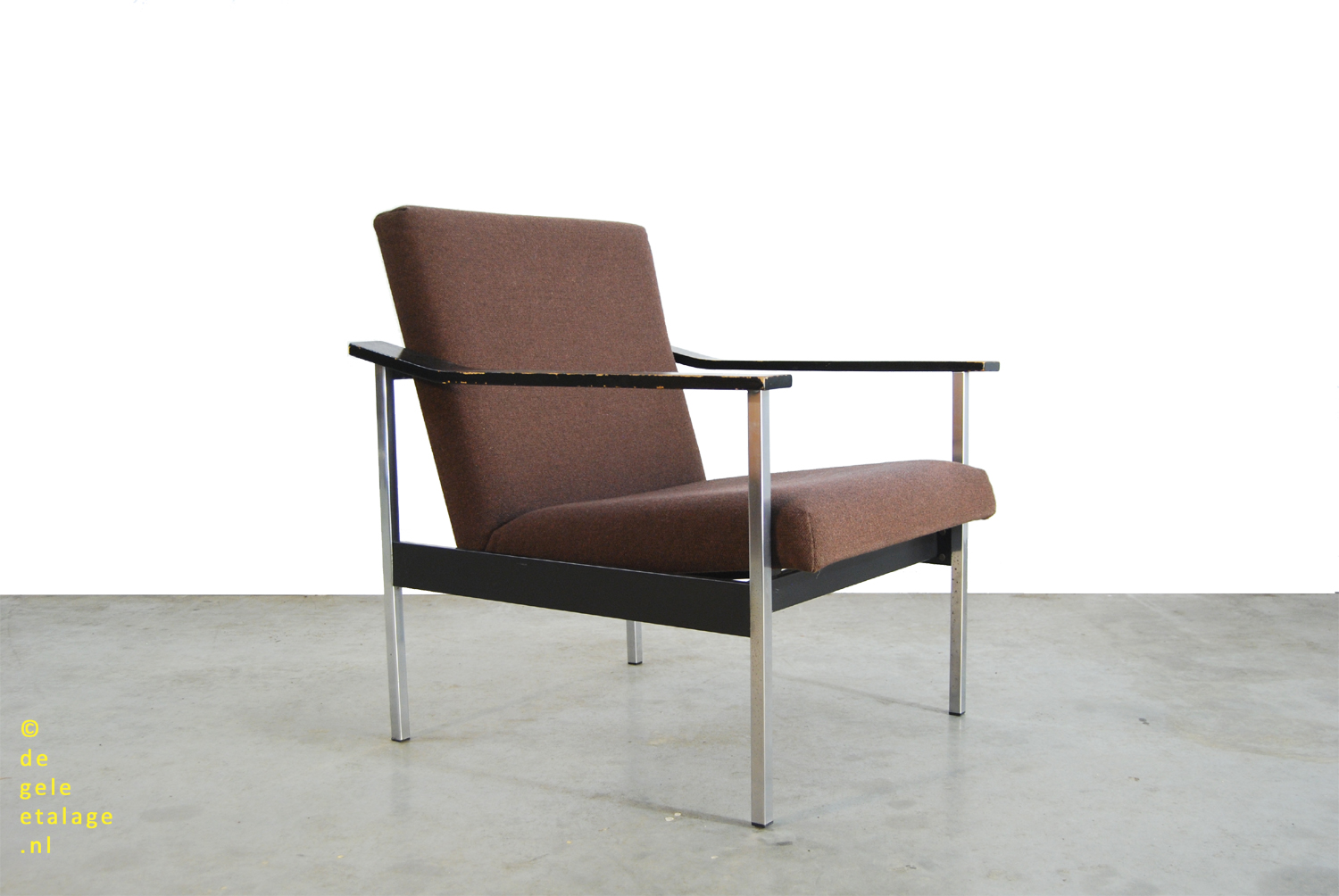 A.R. Cordemeijer Gispen jaren 60 lounge fauteuil 1450 A.R. Cordemeijer Gispen jaren 60 lounge fauteuil 1450