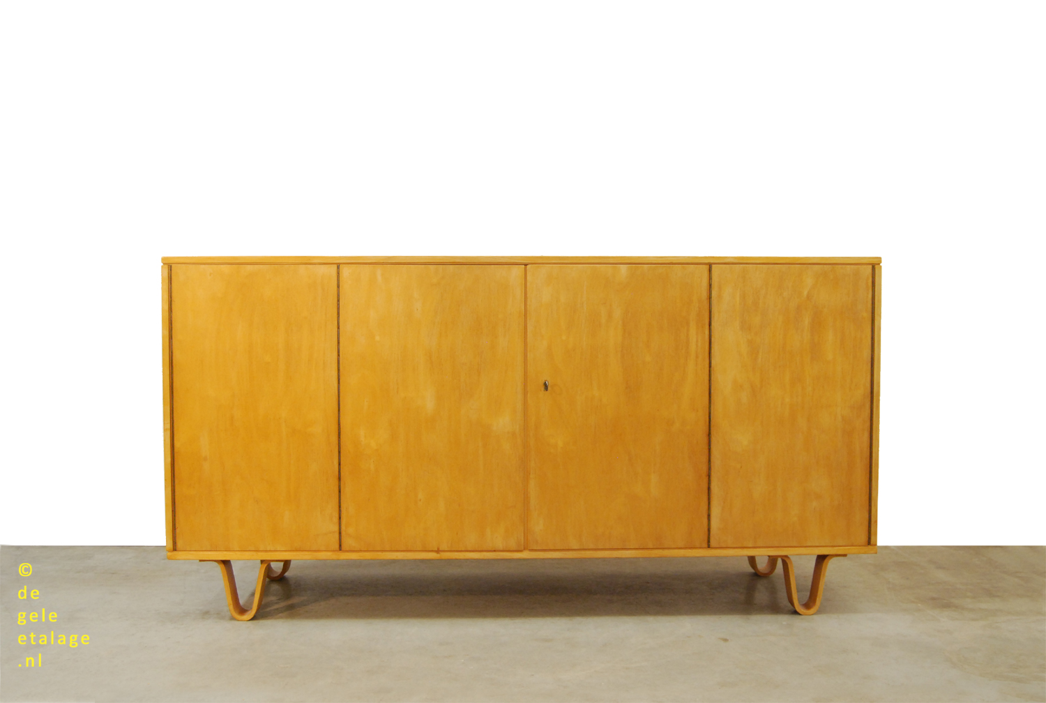 Klacht vrijgesteld vlot Vintage Berkenserie dressoir model DB02 / Cees Braakman / Pastoe / 1950s |  DE GELE ETALAGE